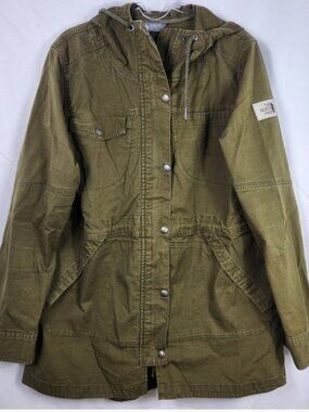 The North Face Olive Green Utility/ Barn Jacket